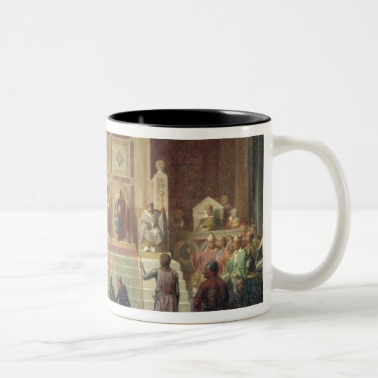 Tasse 2 Couleurs Roi de St Louis de la France (Droit)