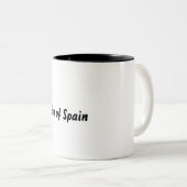Tasse 2 Couleurs roi d'Espagne (Devant droit)