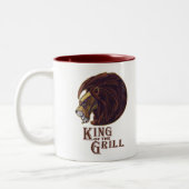 Tasse 2 Couleurs Roi du Grill (Gauche)