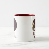 Tasse 2 Couleurs Roi du Grill (Centre)