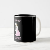 Tasse 2 Couleurs Roi Lapin De Mignité (Devant droit)