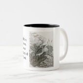 Tasse 2 Couleurs Roitelet de cactus (Devant droit)