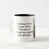 Tasse 2 Couleurs Roitelet de cactus (Devant gauche)
