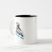 Tasse 2 Couleurs Roller Boy (Devant gauche)
