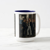 Tasse 2 Couleurs Rolling Tones : une parodie (Devant droit)