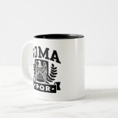 Tasse 2 Couleurs Rom SPQR (Devant gauche)