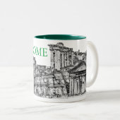 Tasse 2 Couleurs Roma, Rome... cadeaux souvenirs de voyage (Devant droit)