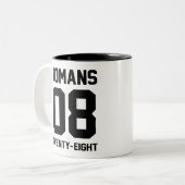 Tasse 2 Couleurs Romains 8 28 (Devant gauche)