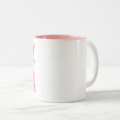 Tasse 2 Couleurs Romancière Moderne Mignonne  (Devant droit)