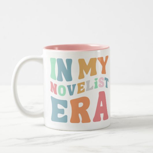 Tasse 2 Couleurs Romancière Moderne Mignonne  (Gauche)