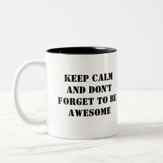 Tasse 2 Couleurs Romantic chic luxe red lips (Gauche)