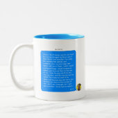 Tasse 2 Couleurs Romantic Instant Messenger Custom Message (Gauche)