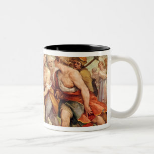 Tasse 2 Couleurs Romulus a allaité par le -loup