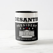 TASSE 2 COULEURS RON DESANTIS 2028 (Centre)