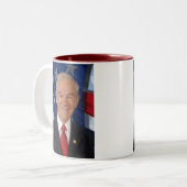 Tasse 2 Couleurs Ron Paul (Devant gauche)