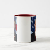 Tasse 2 Couleurs Ron Paul (Centre)