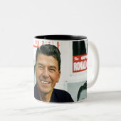Tasse 2 Couleurs Ronald Reagan (Devant droit)