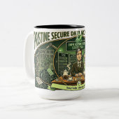 Tasse 2 Couleurs Rooney Troublin IT | Infrastructure Stabilized (Devant gauche)