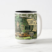 Tasse 2 Couleurs Rooney Troublin IT | Infrastructure Stabilized (Devant droit)