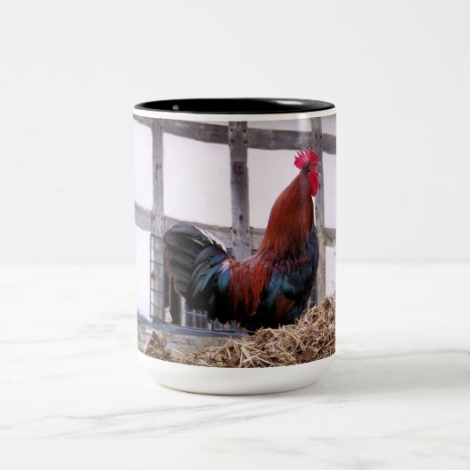 TASSE 2 COULEURS ROOSTER (Centre)