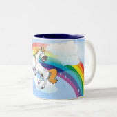Tasse 2 Couleurs Rory la licorne (Devant droit)