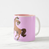 Tasse 2 Couleurs Rory le cheval (Devant droit)