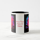 Tasse 2 Couleurs Rose Avec Thorns Life Citation Inspirationnelle (Centre)