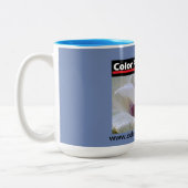 Tasse 2 Couleurs Rose blanche (Gauche)