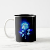 Tasse 2 Couleurs Rose bleu brûlant (Gauche)
