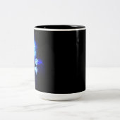 Tasse 2 Couleurs Rose bleu brûlant (Centre)