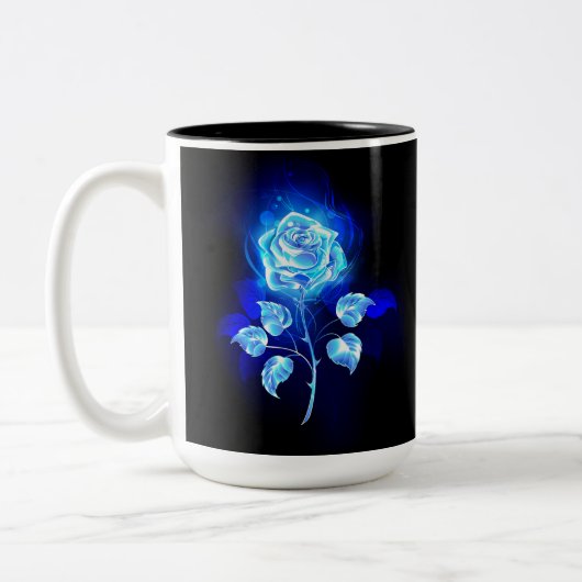 Tasse 2 Couleurs Rose bleu brûlant (Gauche)
