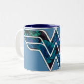 Tasse 2 Couleurs Rose bleu WW (Devant gauche)