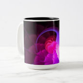 Tasse 2 Couleurs Rose Brun Moderne (Devant gauche)