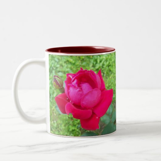 Tasse 2 Couleurs Rose dans Bloom (Gauche)