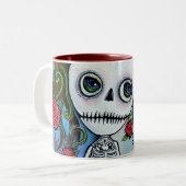 Tasse 2 Couleurs Rose de la mer (Devant gauche)