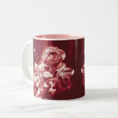 Tasse 2 Couleurs Rose de la parfumerie - (Devant gauche)