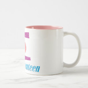 Tasse 2 Couleurs Rose de Lion