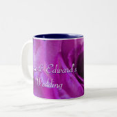 Tasse 2 Couleurs Rose de pourpre (Devant gauche)