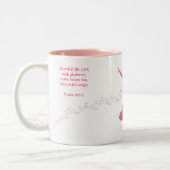 Tasse 2 Couleurs Rose de siloutte de culte (Gauche)