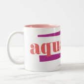 Tasse 2 Couleurs Rose de Verseau (Gauche)