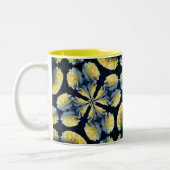 Tasse 2 Couleurs Rose jaune Kaleidoscope (Gauche)