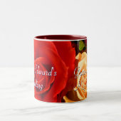 Tasse 2 Couleurs Rose jaune rouge (Centre)