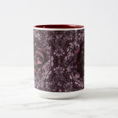 Tasse 2 Couleurs Rose Mandala (Centre)