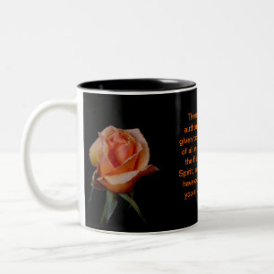 Tasse 2 Couleurs Rose orange Matthew 28