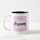 Tasse 2 Couleurs Rose rêveur (Gauche)