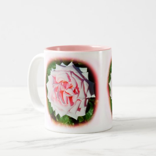 Tasse 2 Couleurs Rose rose (Devant gauche)