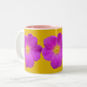 Tasse 2 Couleurs Rose sauvage 2 (Devant gauche)