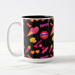 TASSE 2 COULEURS ROSE UNIVERSE
