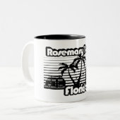 Tasse 2 Couleurs Rosemary Beach Floride (Devant gauche)