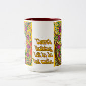 Tasse 2 Couleurs Roses avec crâne (Centre)